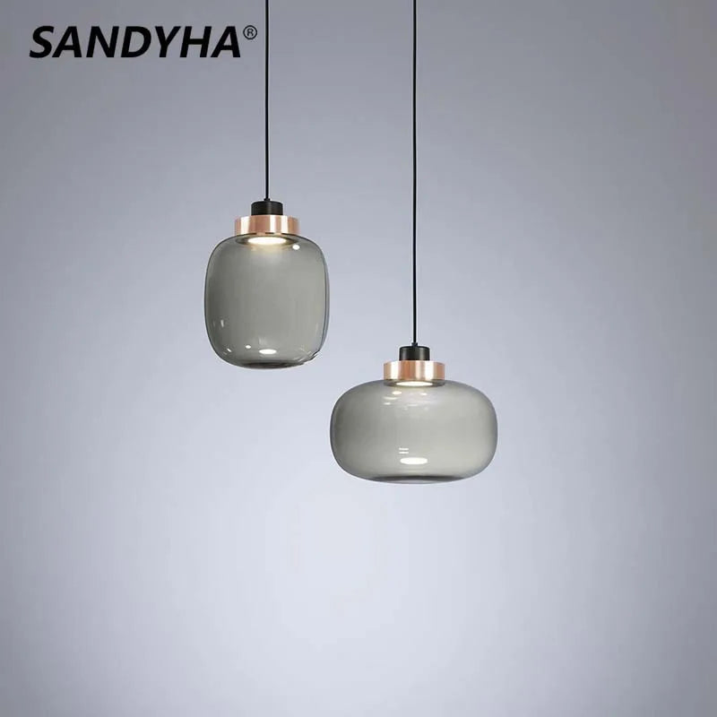 Suspension led moderne nordique