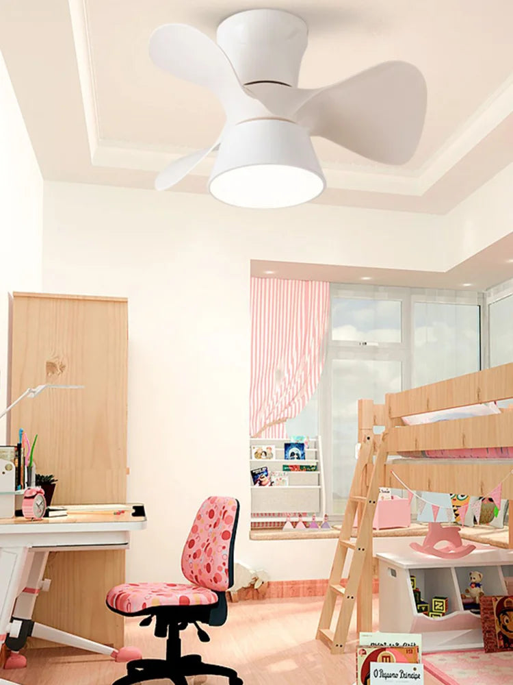 lustre moderne à led avec ventilateur pour intérieur - vue 5 sur 10