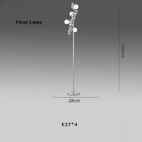 suspension à led artistique à intensité variable pour éclairage intérieur
