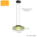 suspension design en verre série levels pour décoration moderne