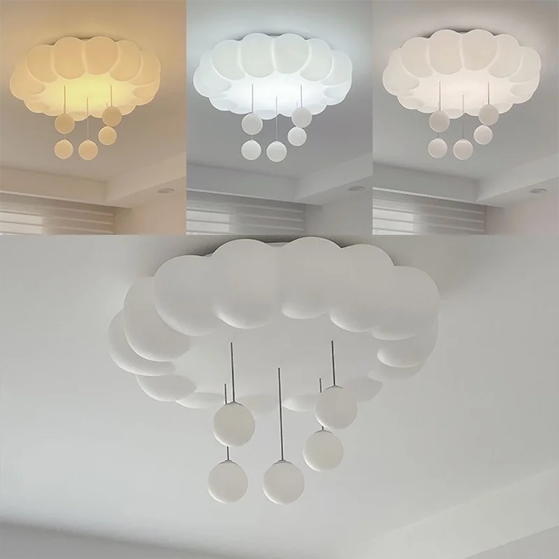 suspension créative en forme de nuage pour garçon ou fille - vue 7 sur 10