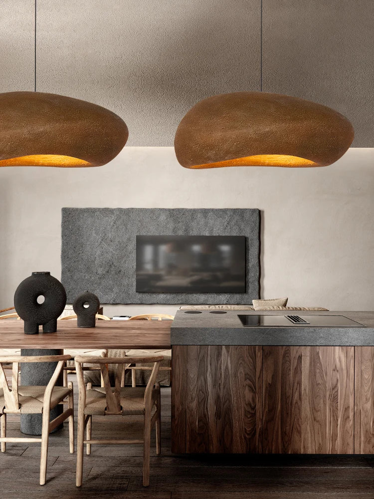 Suspension LED japonaise décorative loft - vue 4 sur 10