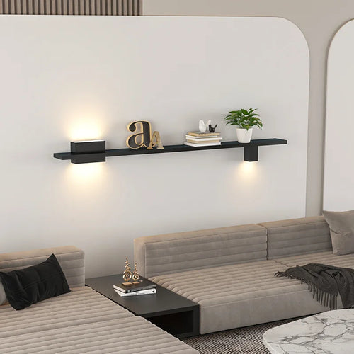 Applique murale led minimaliste 3000k en métal pour