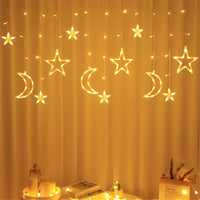 guirlande lumineuse rideau 138 led décorative pour Noël et fêtes