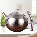 Théiere inox avec filtre infuseur 1 a 2l
