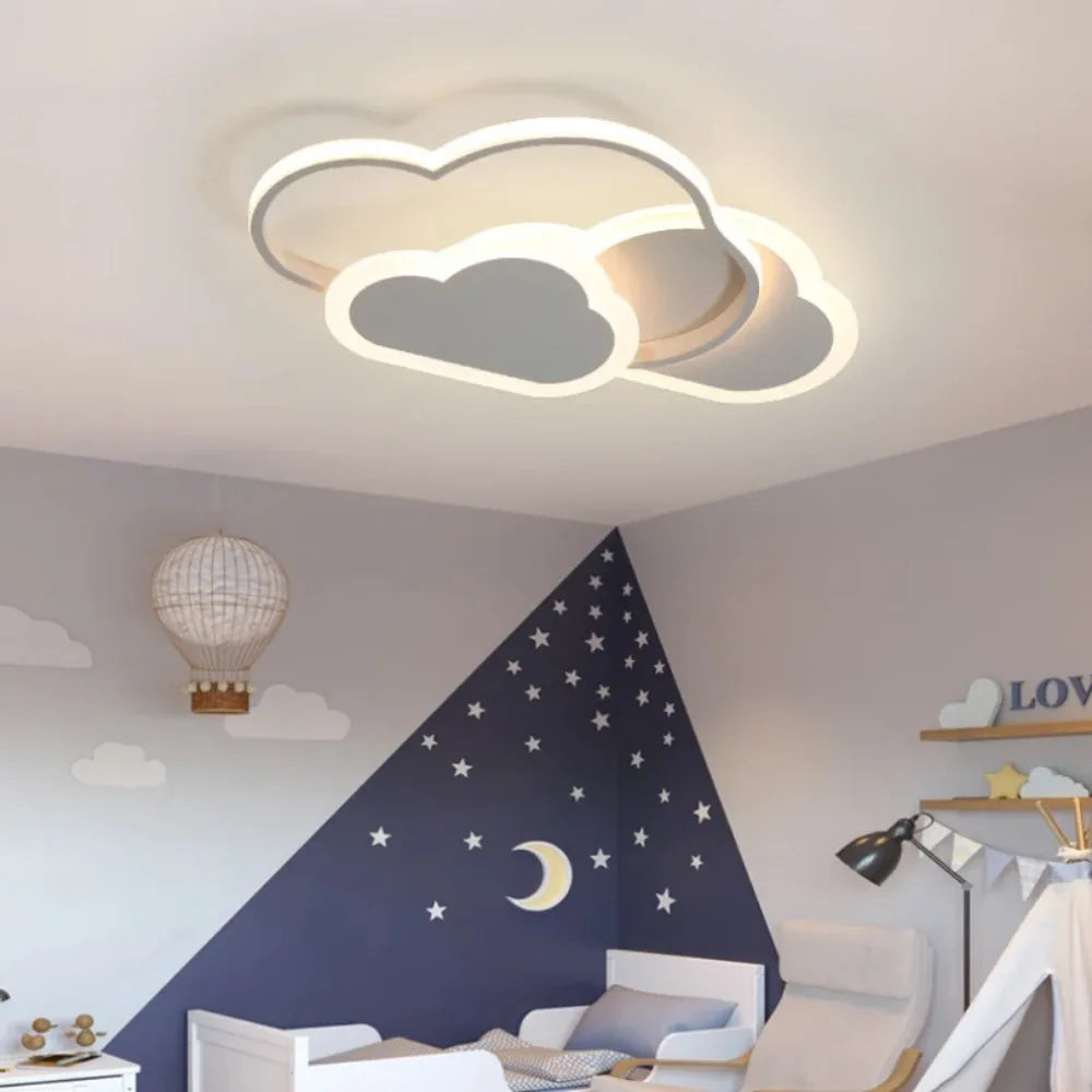 plafonnier led moderne pour enfants décoration maison - vue 4 sur 10