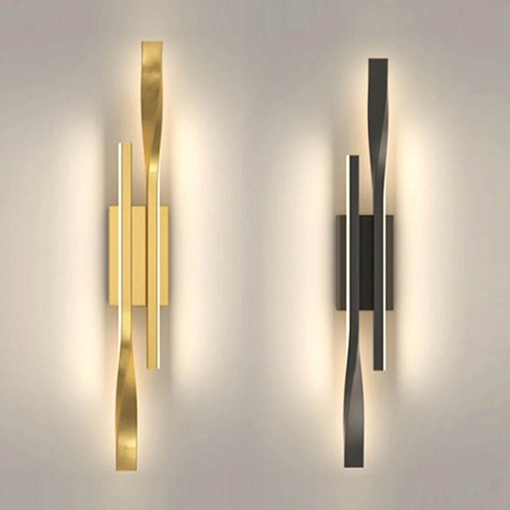 applique murale led minimaliste moderne pour intérieur - vue 2 sur 9