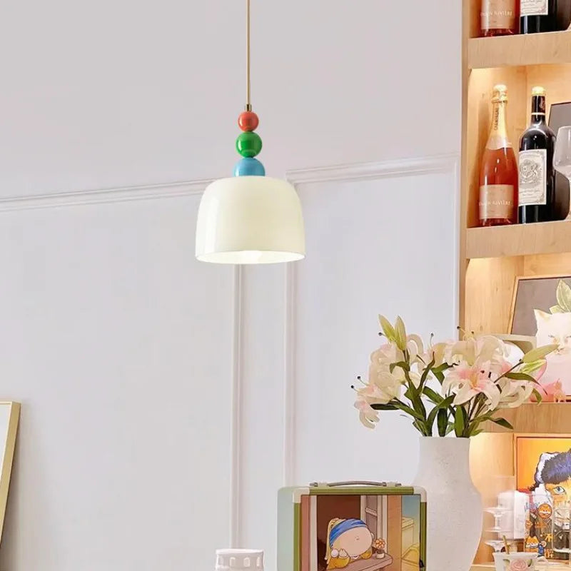 Suspension design moderne perles LED - vue 5 sur 7