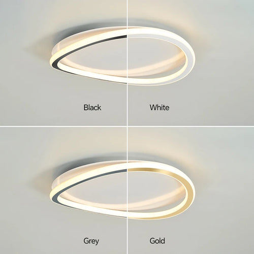plafonnier led moderne nordique pour décoration intérieure maison