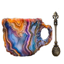Mug à café effet cristal design élégant maison