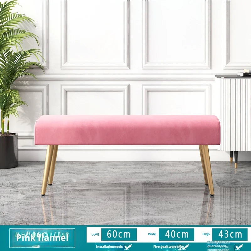 banc à chaussures moelleux pour hall d'entrée et salon - vue 14 sur 18
