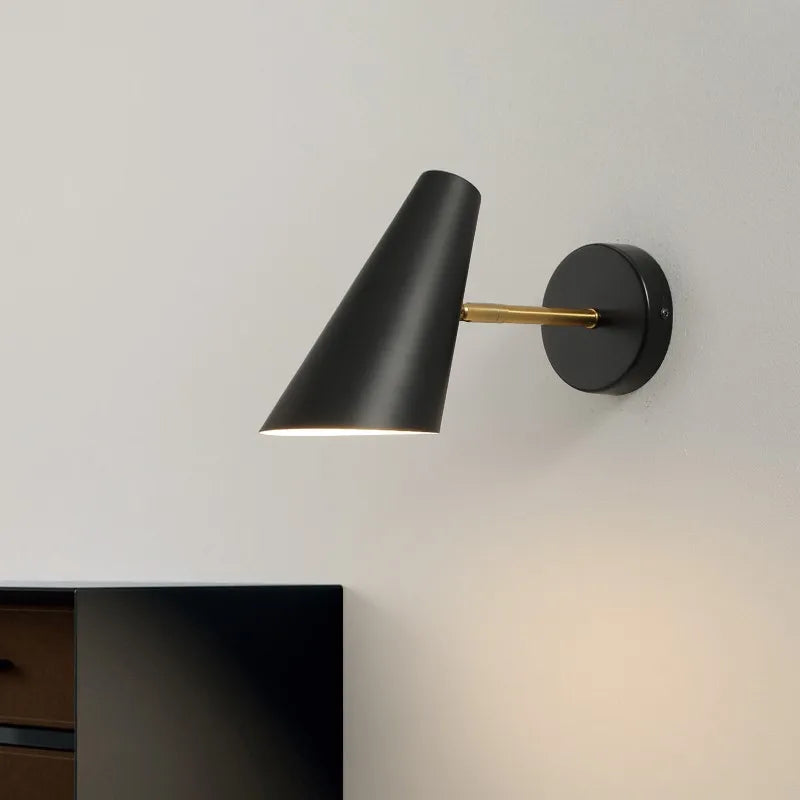Lampe de chevet nordique moderne avec interrupteur créatif ajustable