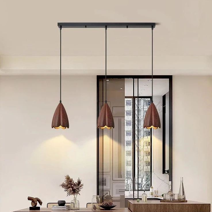 Lampe de chevet en forme de bourgeon de fleur - vue 5 sur 9