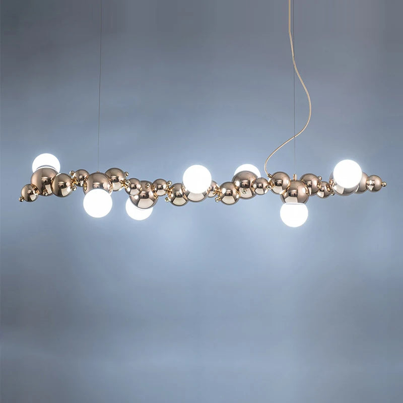 suspension led artistique à intensité variable design moderne