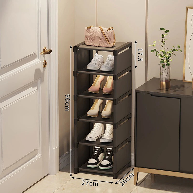 organisateur de chaussures empilable et réglable gain de place - vue 12 sur 15