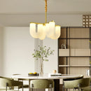 suspension led en acrylique en forme de u suspension décorative