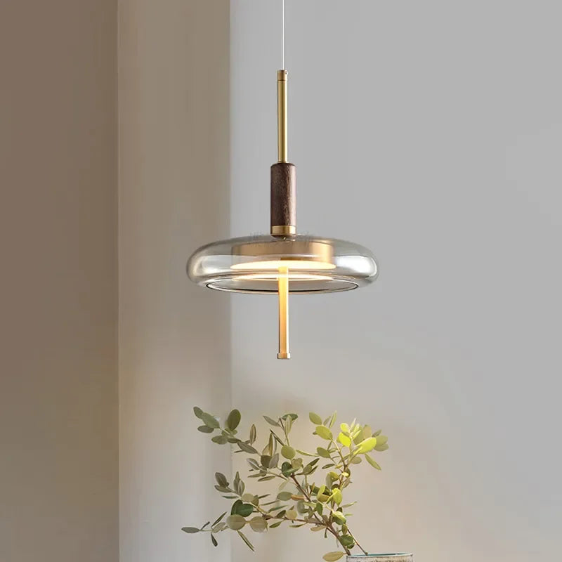 Nordique Loft verre suspension LED lampes suspendues moderne décoration de la maison luminaires LED pour cuisine salle à manger lampe - vue 6 sur 8