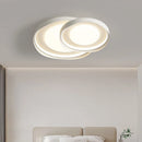 Plafonnier circulaire moderne en fer pour éclairage intérieur