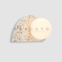 applique led terrazzo japonais rétro foyer