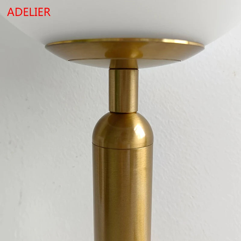 lampe table verre luxueuse chevet postmoderne salon chambre lecture maison - vue 6 sur 8