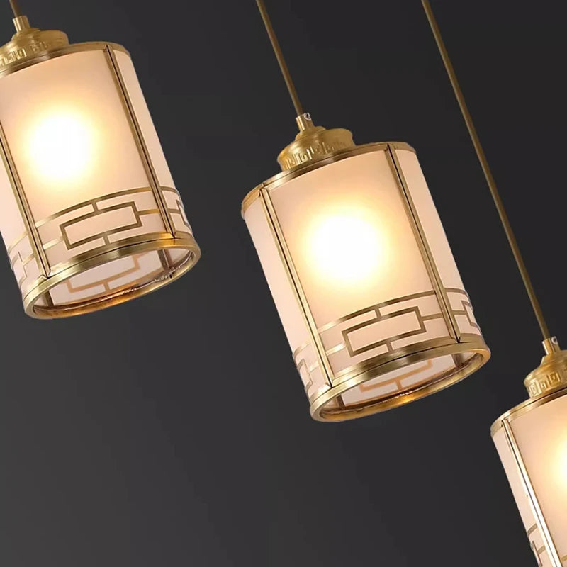 lustre vintage moderne led pour éclairage intérieur - vue 7 sur 15
