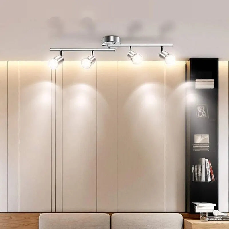 Plafonnier LED réglable multi-angle - vue 4 sur 8