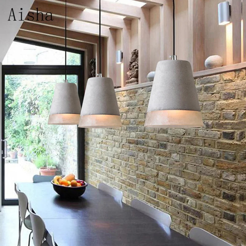 suspension style industriel rétro pour décoration intérieure - vue 4 sur 9