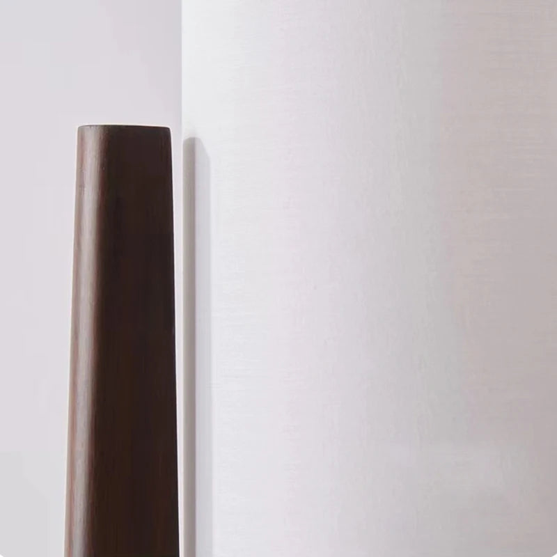 Lampadaire LED en bois style coréen
