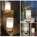 Lampe de chevet bois lanterne cylindrique abat-jour déco maison nouveau 2023