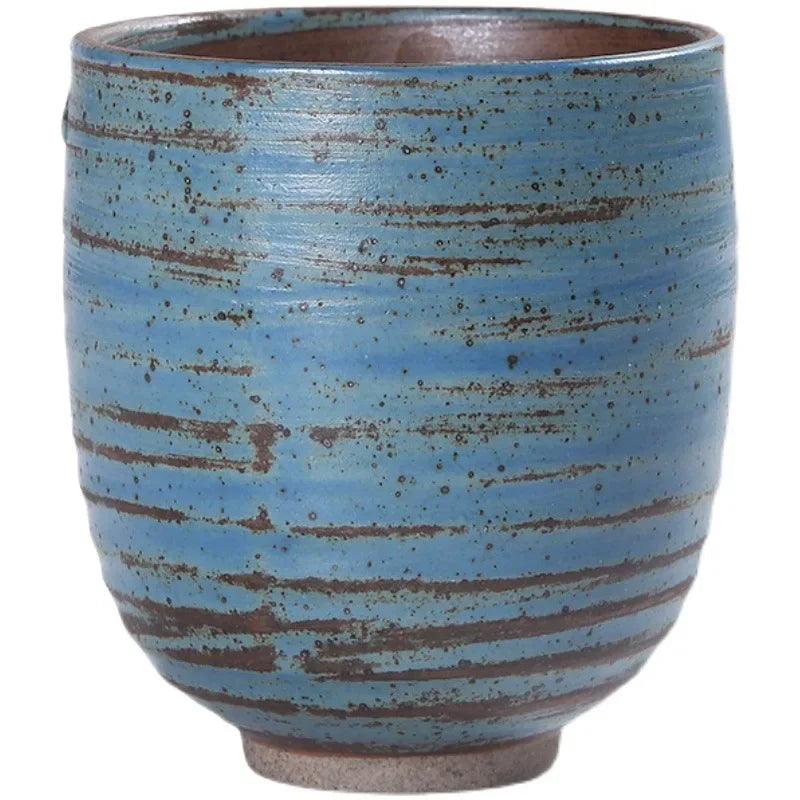Tasse japonaise en céramique artisanale style rétro unique