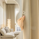 Rideau occultant thermique épais pour salon chambre
