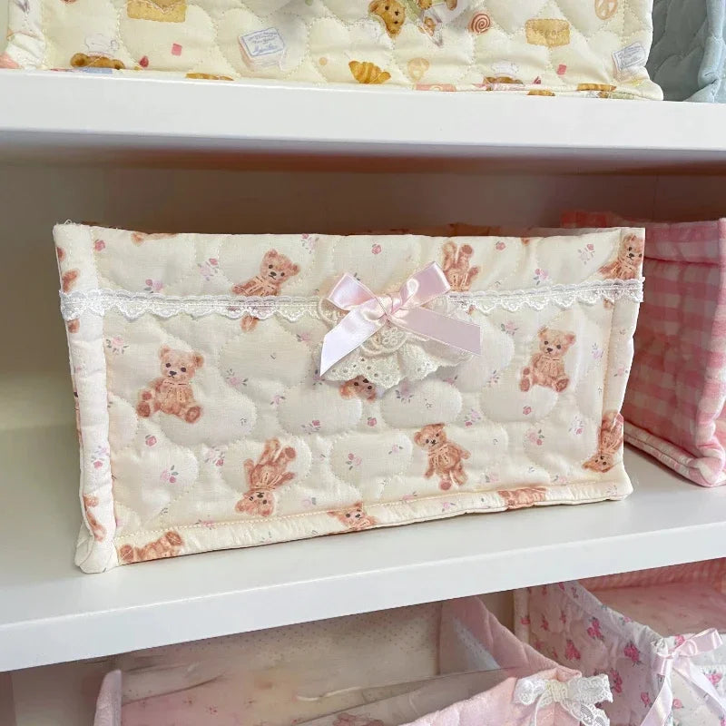 panier de rangement carré mignon pour décoration maison - vue 11 sur 13