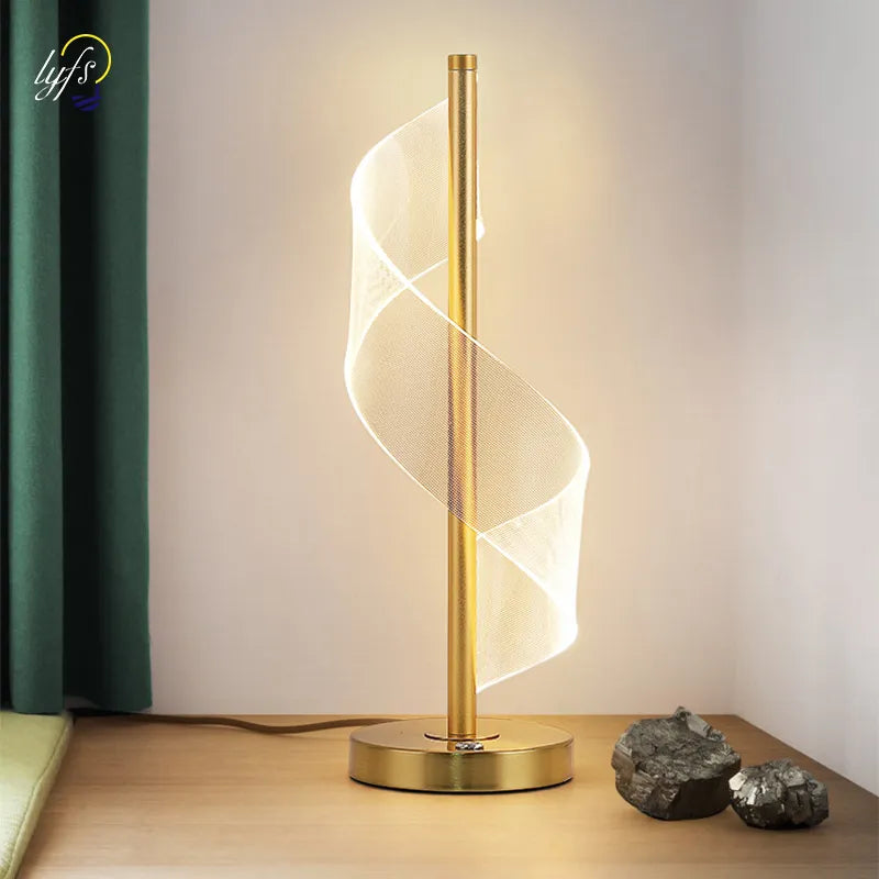lampe à poser LED tactile dimmable intérieur maison - vue 3 sur 7