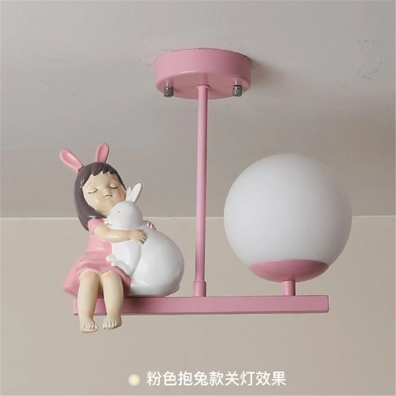 Plafonnier Led de chevet pour chambre d'enfant - vue 7 sur 9