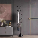 etagère moderne pour vêtements au style industriel élégant