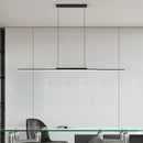 lampes suspendues modernes longue bande éclairage intérieur décoration maison