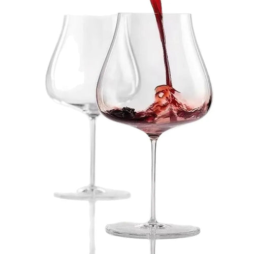 Verre a vin bourgogne cristal leger degustation elegante
