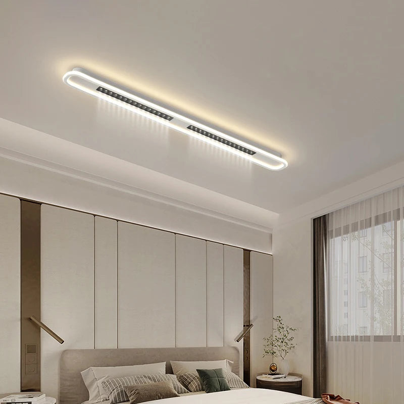 Plafonnier led monté en surface pour salon, chambre - vue 4 sur 12
