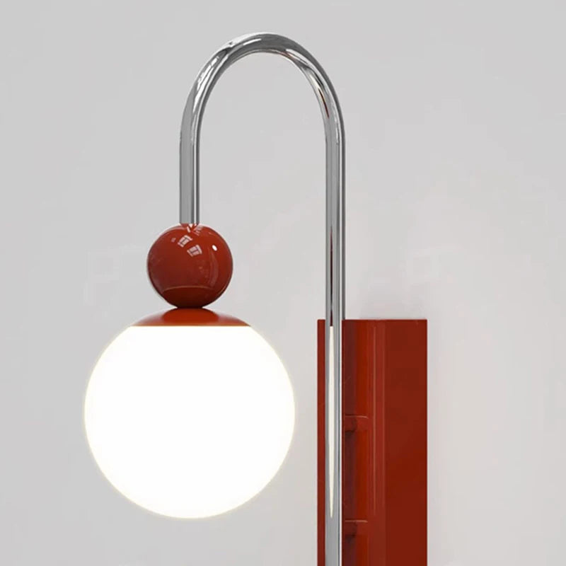 style lampe led murale métal variable gradation - vue 6 sur 8