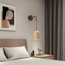 applique murale led en pierre naturelle pour hôtel avec interrupteur