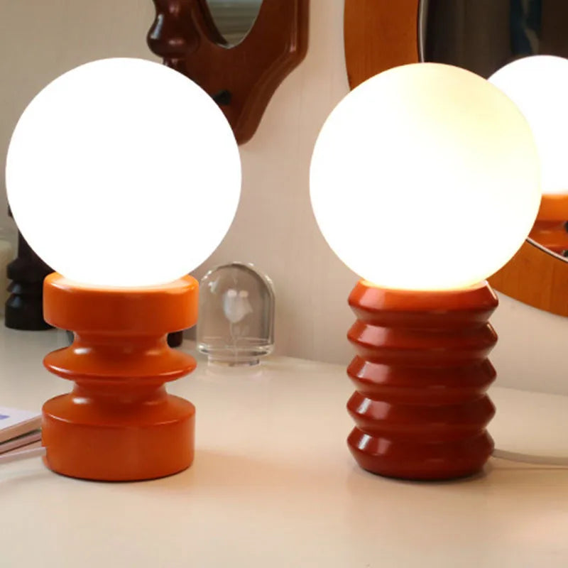lampe à poser design en verre pour une ambiance chaleureuse - vue 7 sur 10