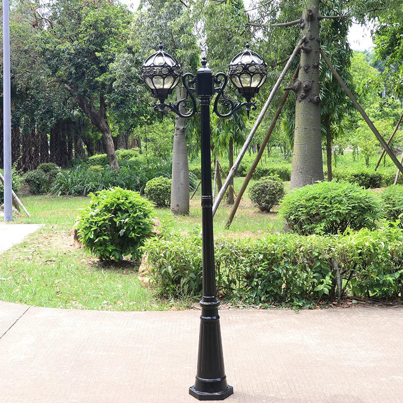 lampadaire extérieur étanche style européen pour jardin et parc