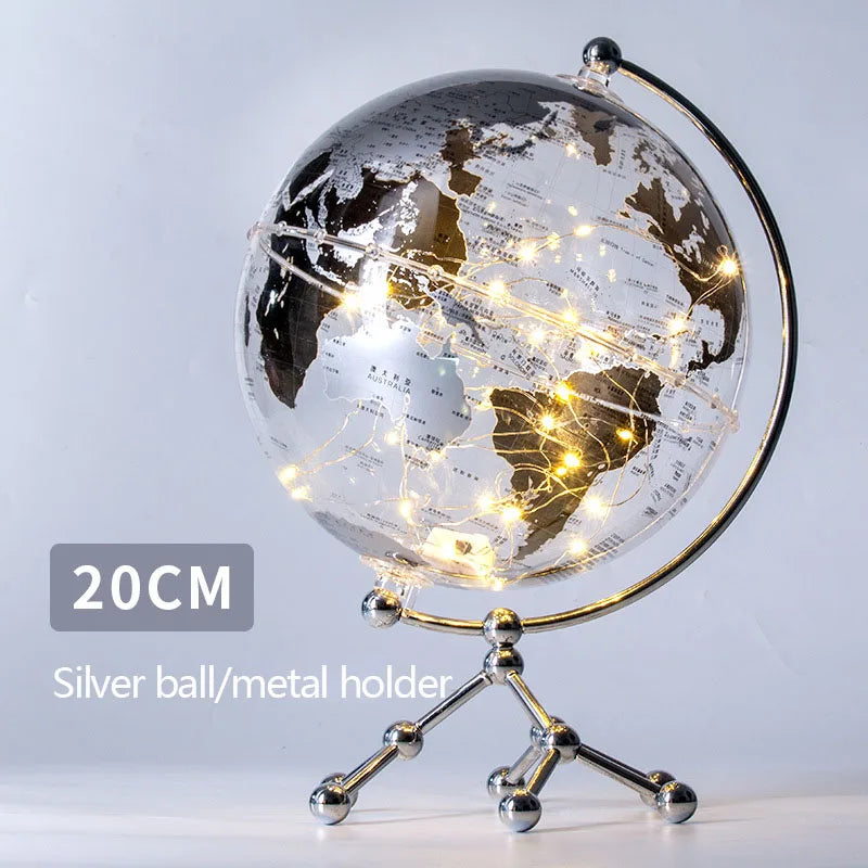 guirlande lumineuse globe étoilé à piles pour décoration - vue 7 sur 11
