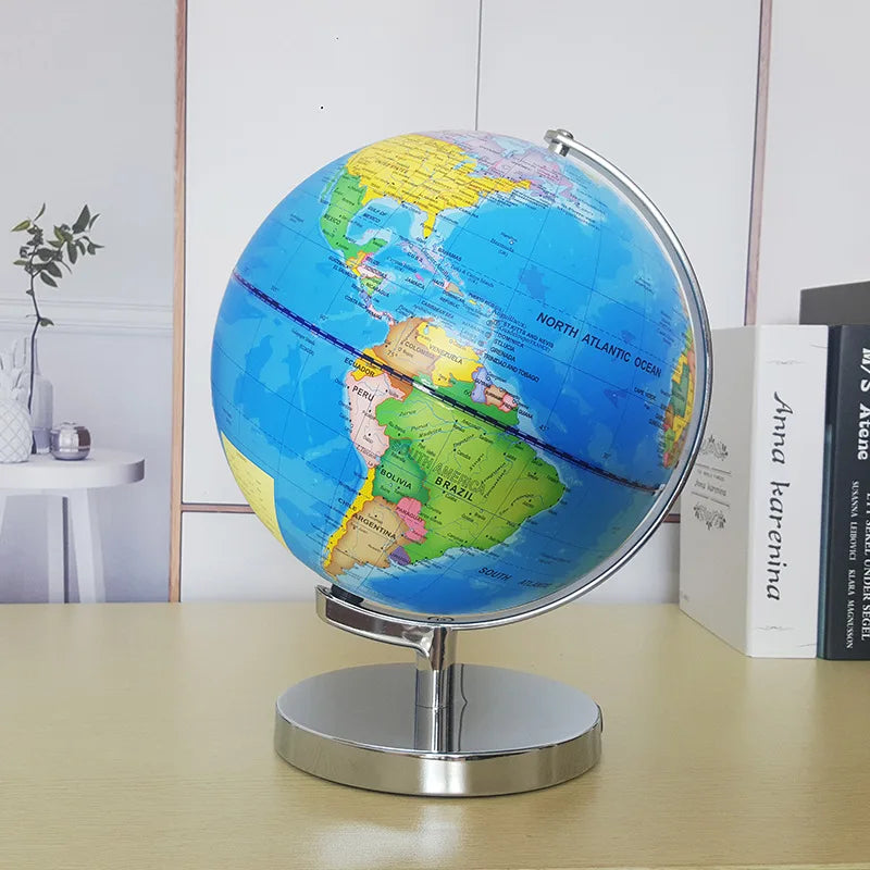 globe terrestre lumineux éducatif avec support pour géographie - vue 5 sur 6