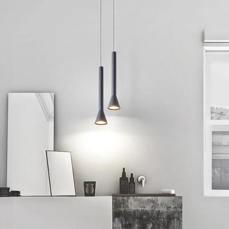 suspension led moderne pour un éclairage décoratif intérieur - vue 3 sur 8
