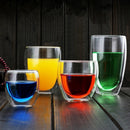 Tasses double paroi verre isolant artisanales café expresso