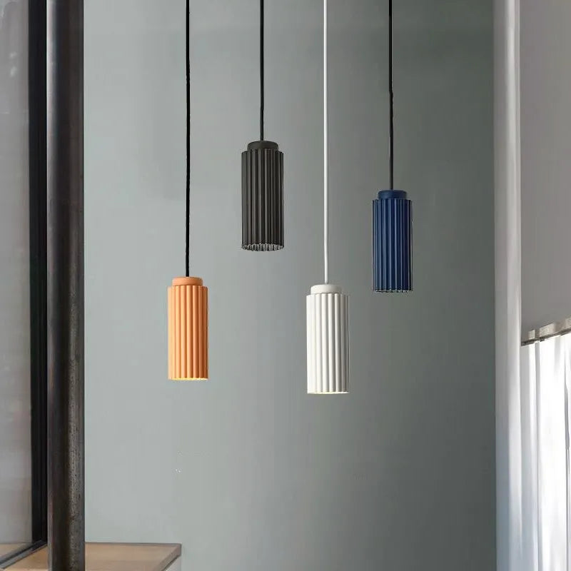 suspension Minimalisme moderne LED colorée Art - vue 3 sur 16