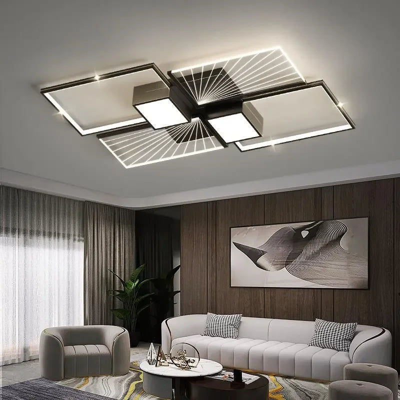 Plafonnier LED nordique pour chambre salon salle à manger étude Design créatif Lustre décoration de la maison luminaire Lustre - vue 7 sur 11