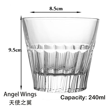 Verre whisky épais design classique bar maison solide