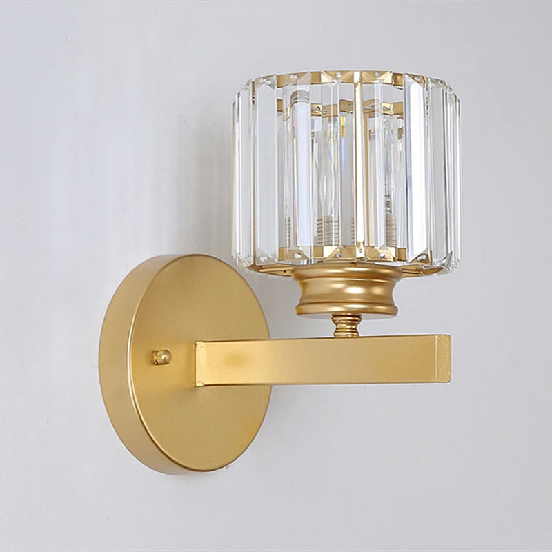 Applique murale luxe moderne nordique dorée - vue 6 sur 8